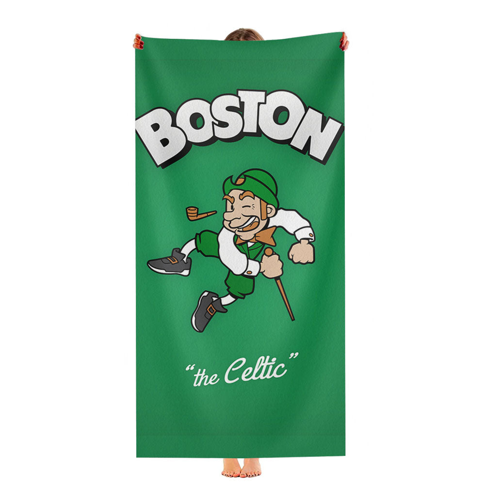 Boston Celtic Ultra-Soft Luxury Bathroom Towels