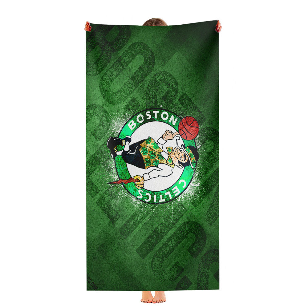Boston Celtics Ultra-Soft Luxury Bathroom Towels