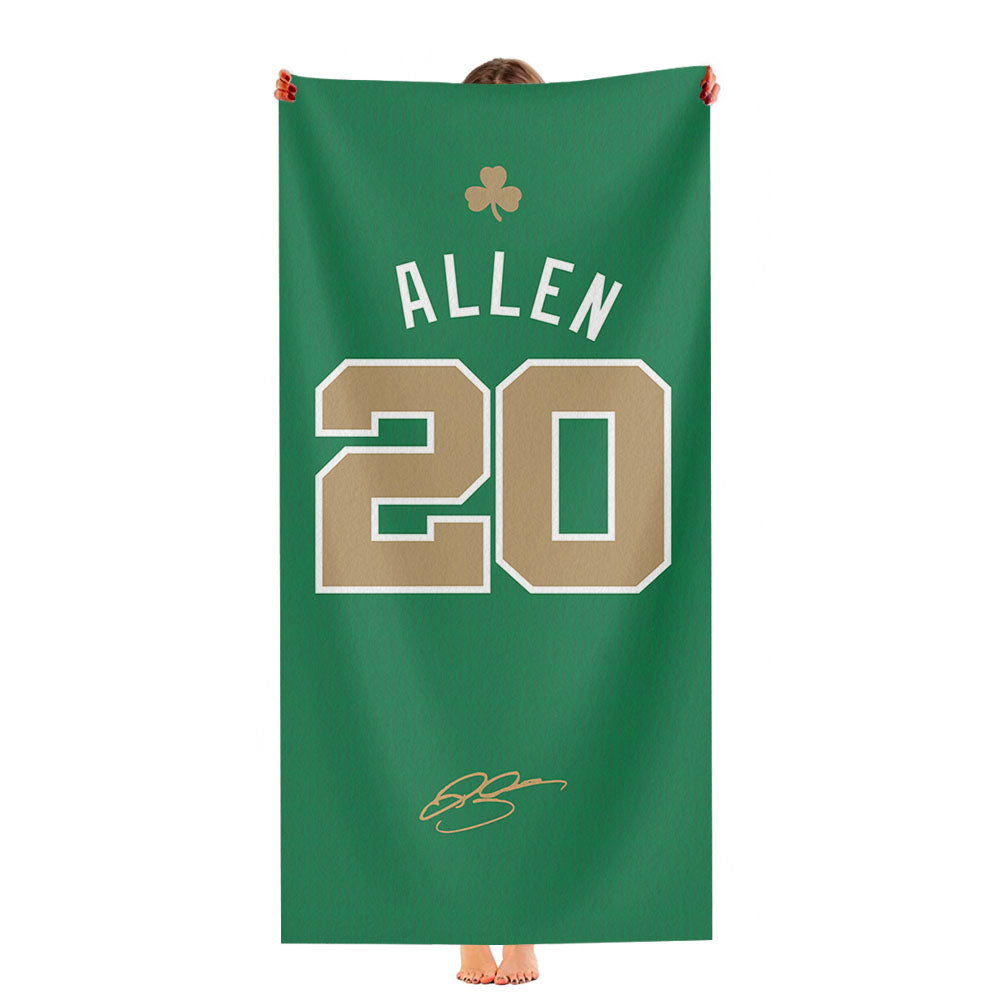 Boston Celtics Allen Ultra-Soft Luxury Bathroom Towels