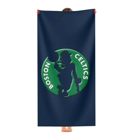 Boston Celtics Art Ultra-Soft Luxury Bathroom Towels
