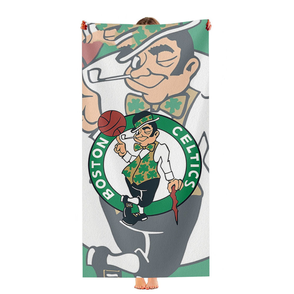 Boston Celtics Case Ultra-Soft Luxury Bathroom Towels