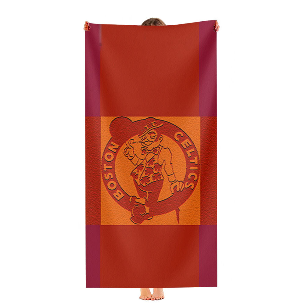Boston Celtics Cover Design Ultra-Soft Luxury Bathroom Towels