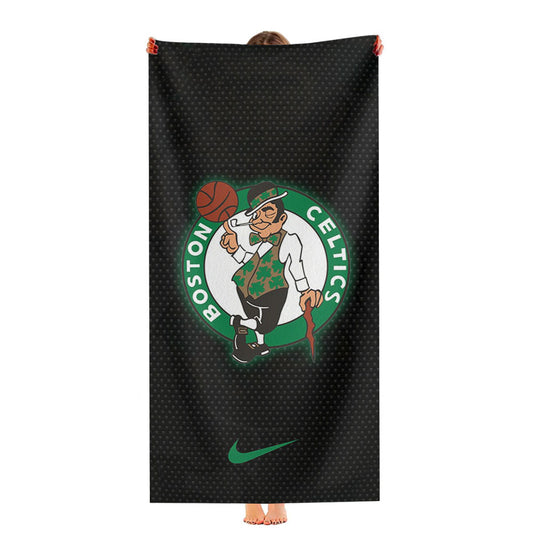 Boston Celtics Nike Carbon Ultra-Soft Luxury Bathroom Towels