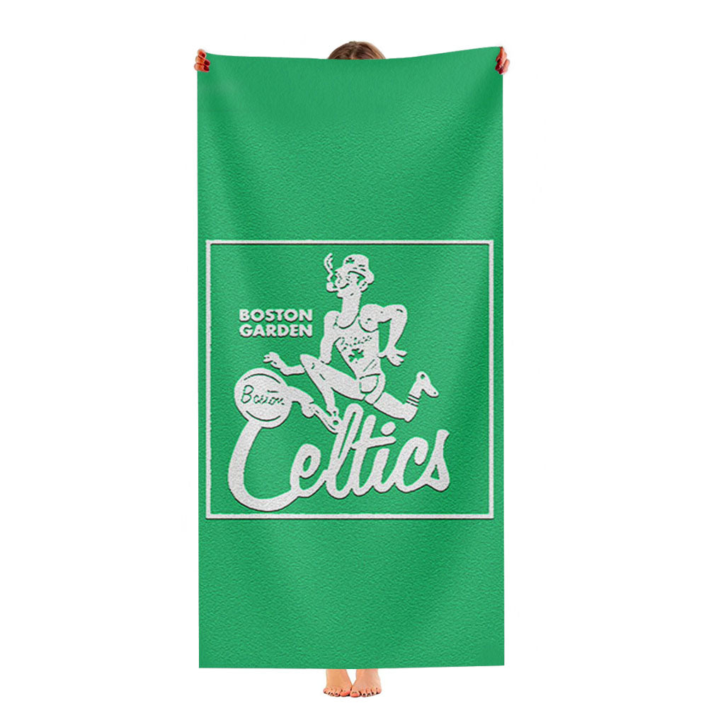 Boston Garden Celtics Ultra-Soft Luxury Bathroom Towels
