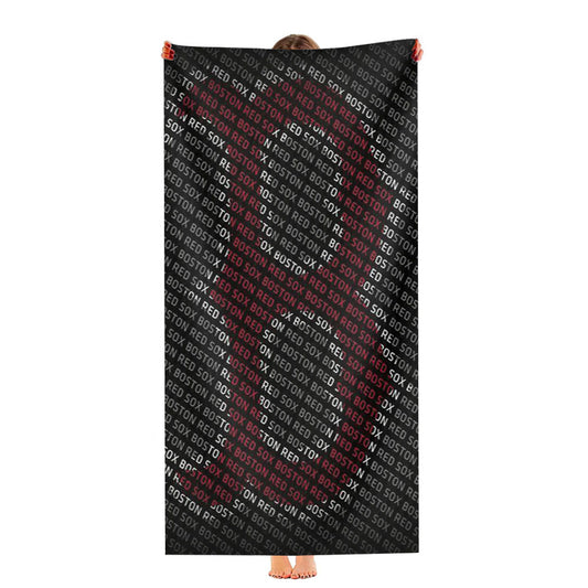 Boston Red Sox Ultra-Soft Luxury Bathroom Towels