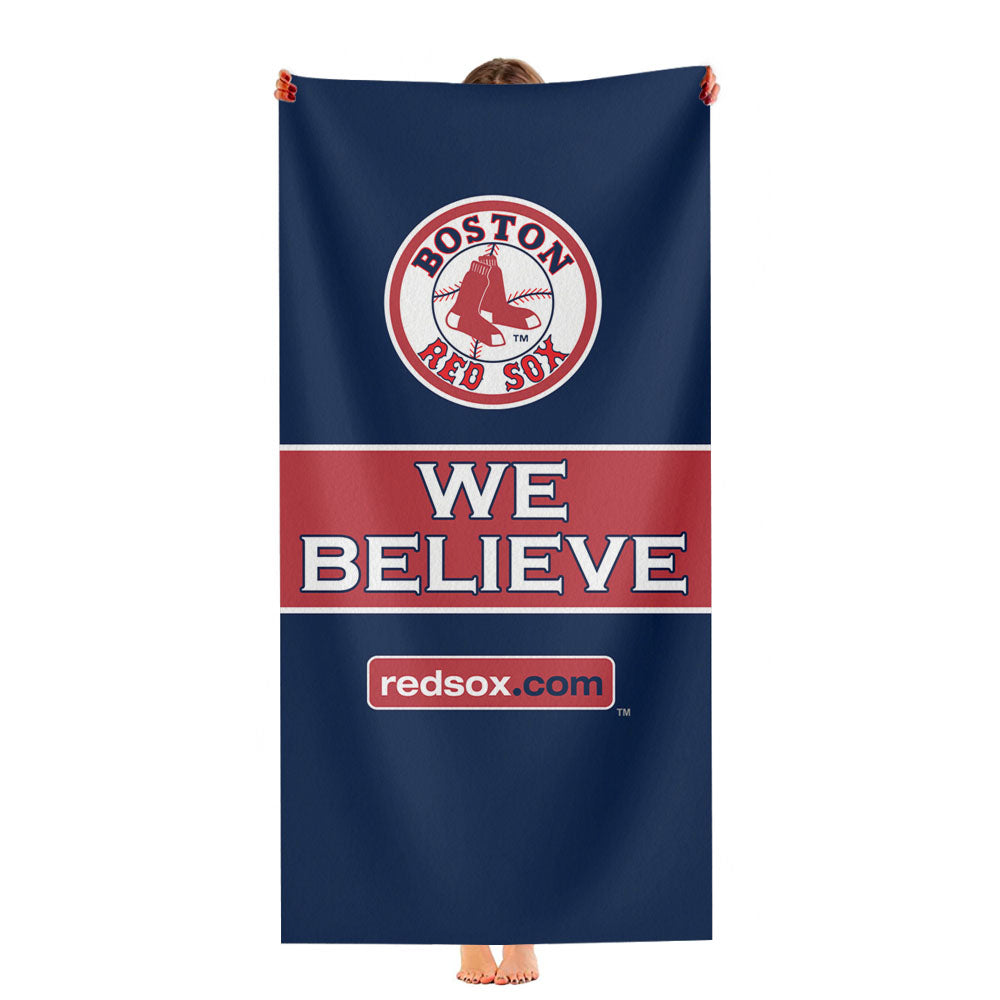 Boston Red Sox Big Ultra-Soft Luxury Bathroom Towels