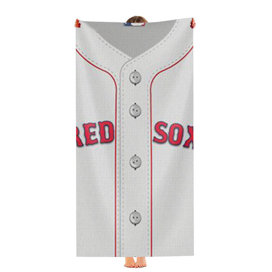 Boston Red Sox Jersey Ultra-Soft Luxury Bathroom Towels