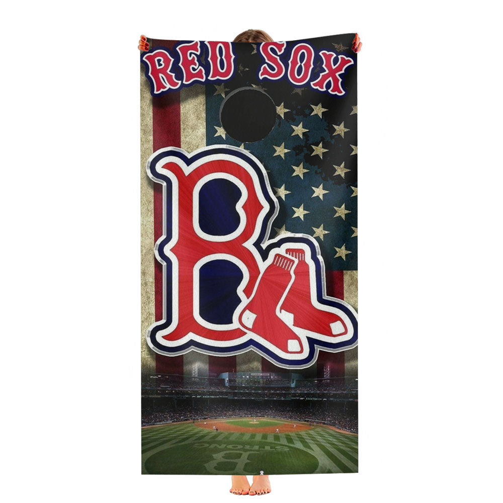 Boston Red Sox New Ultra-Soft Luxury Bathroom Towels