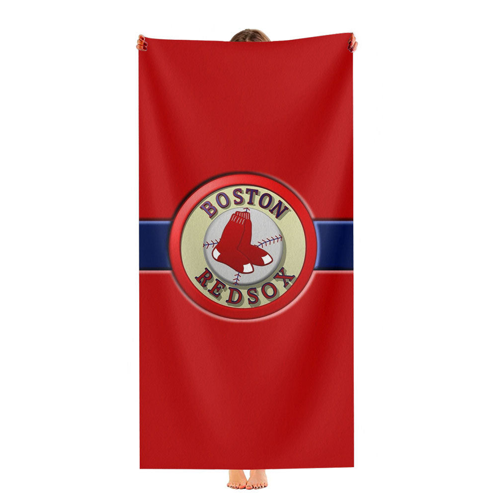 Boston Redsox Ultra-Soft Luxury Bathroom Towels