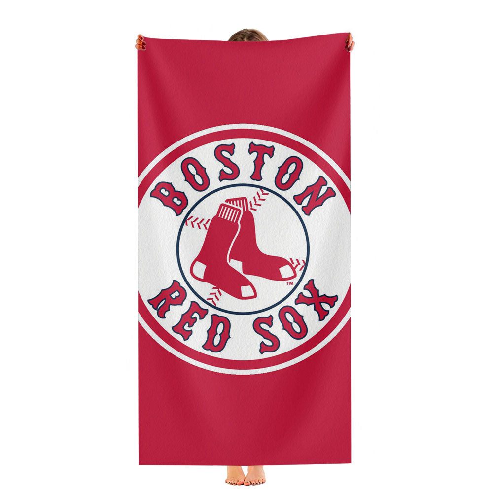 Boston Redsox Logo Ultra-Soft Luxury Bathroom Towels
