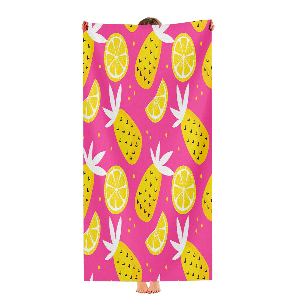 Bright Summer Patterns 07 Ultra-Soft Luxury Bathroom Towels