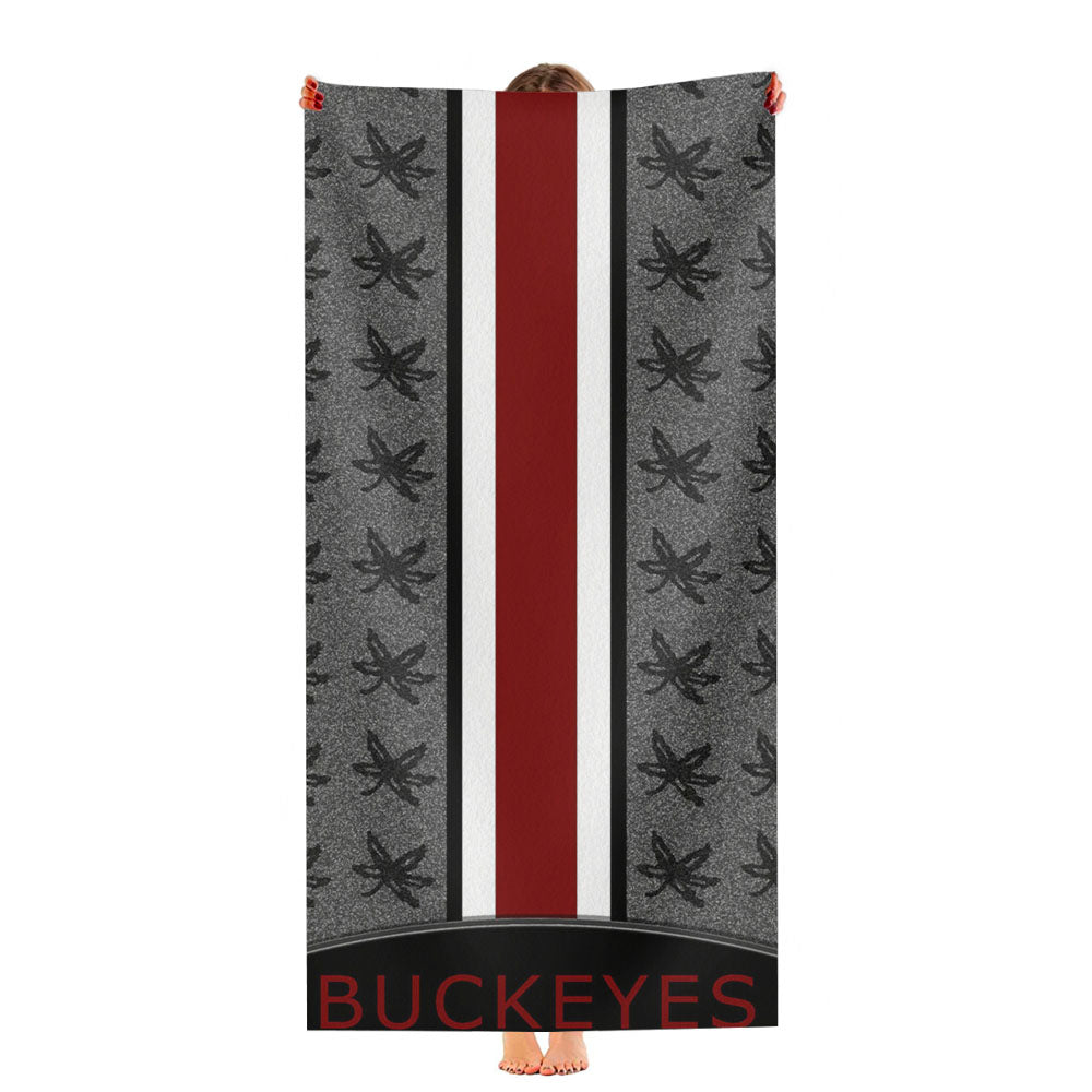 Buck Eyes Pattern Ultra-Soft Luxury Bathroom Towels