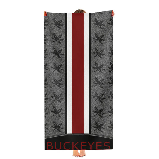 Buck Eyes Pattern Ultra-Soft Luxury Bathroom Towels