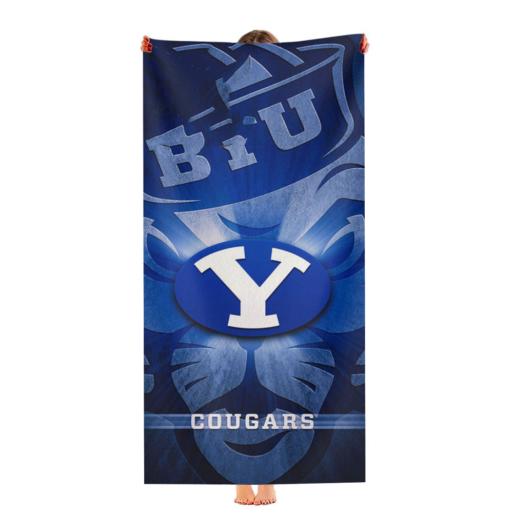 Byu Cougars Ultra-Soft Luxury Bathroom Towels