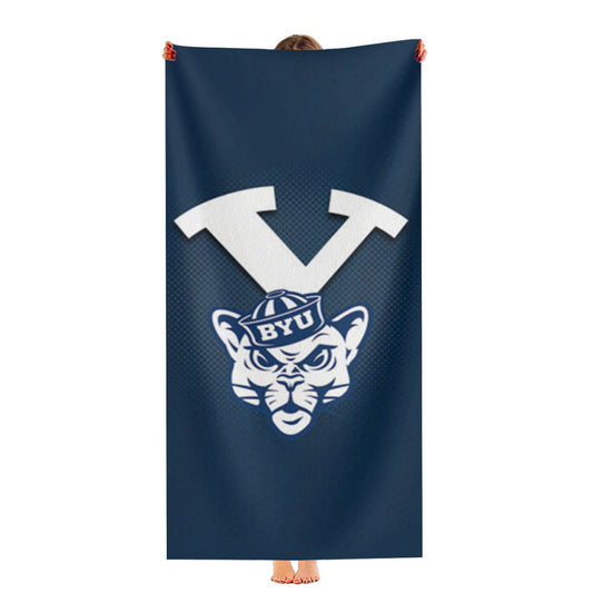 Byu Cougars Logo Ultra-Soft Luxury Bathroom Towels