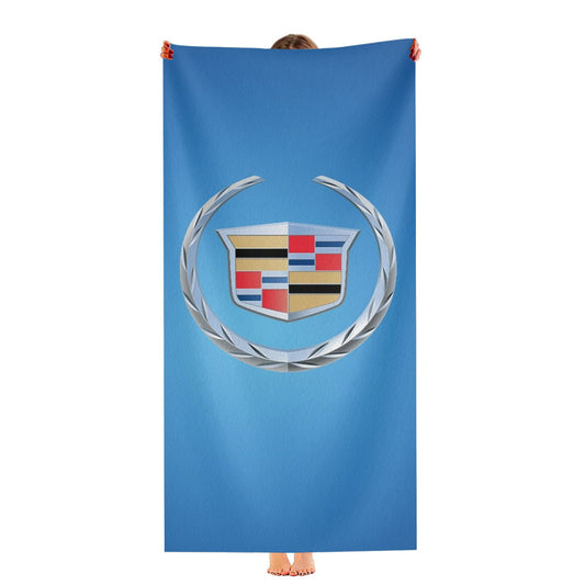Cadillac Blue Wallpaper Ultra-Soft Luxury Bathroom Towels