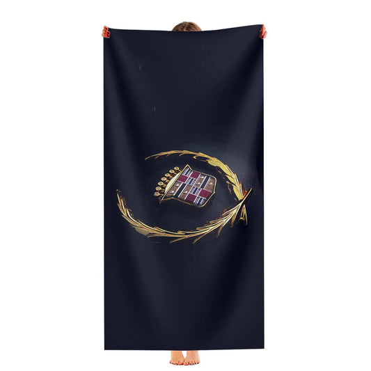 Cadillac Gold Logo Ultra-Soft Luxury Bathroom Towels