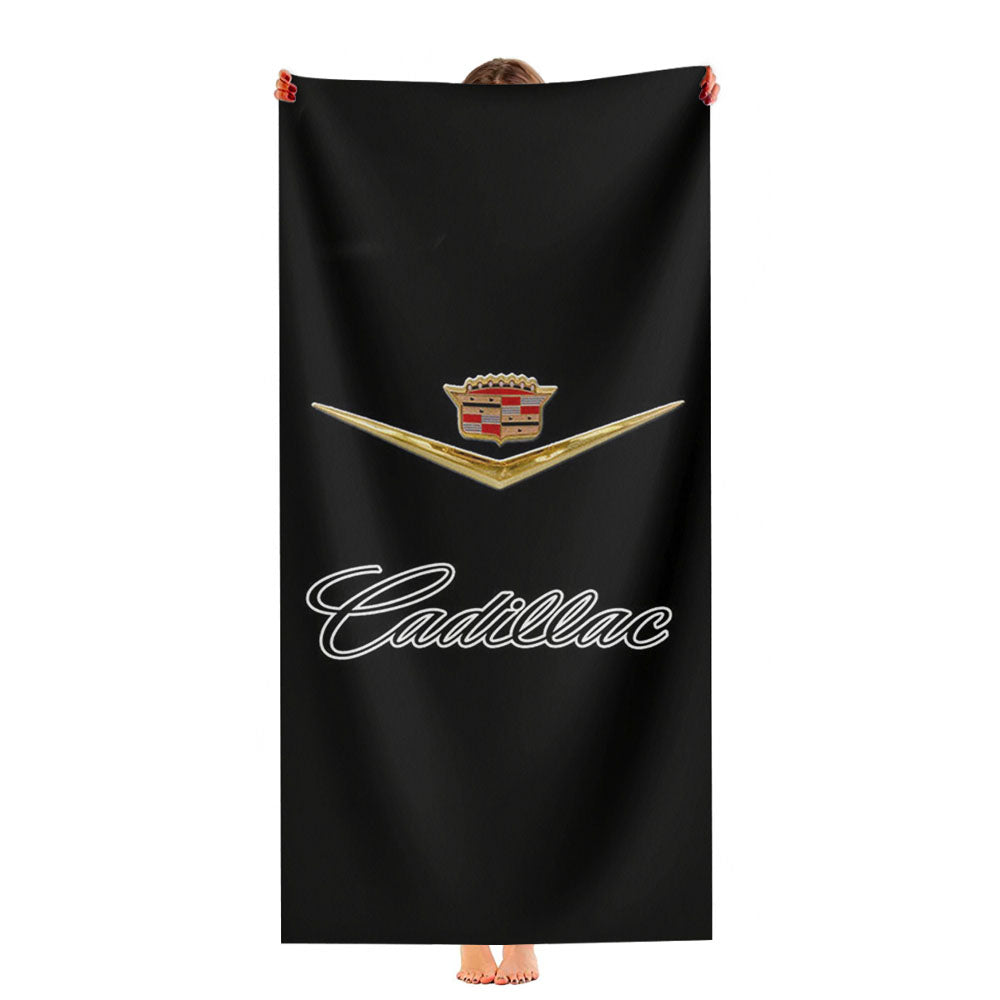 Cadillac Old Logo Ultra-Soft Luxury Bathroom Towels