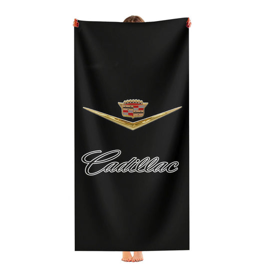 Cadillac Old Logo Ultra-Soft Luxury Bathroom Towels