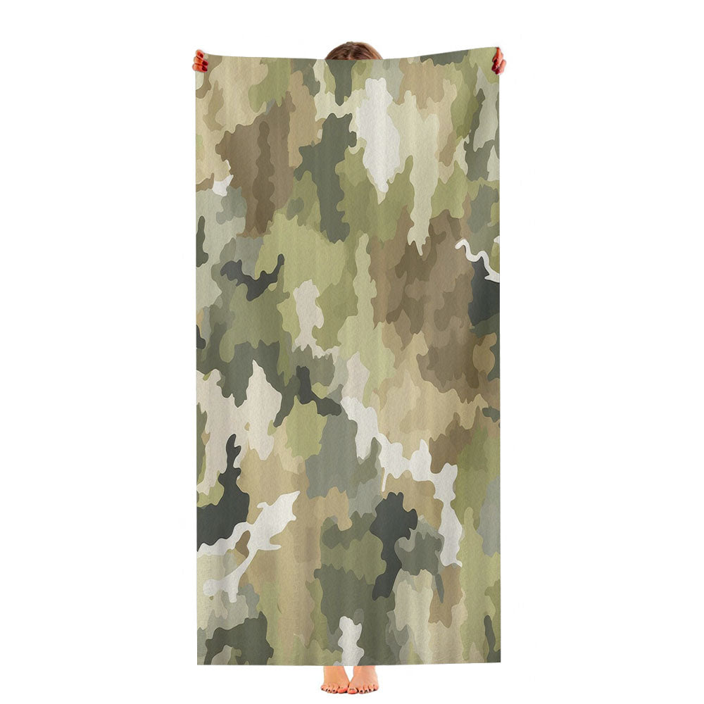 Camouflage Ultra-Soft Luxury Bathroom Towels