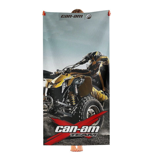 Can-Am Atv Motorcross Ultra-Soft Luxury Bathroom Towels