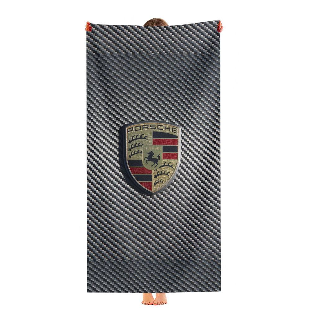 Carbon Porsche Ultra-Soft Luxury Bathroom Towels