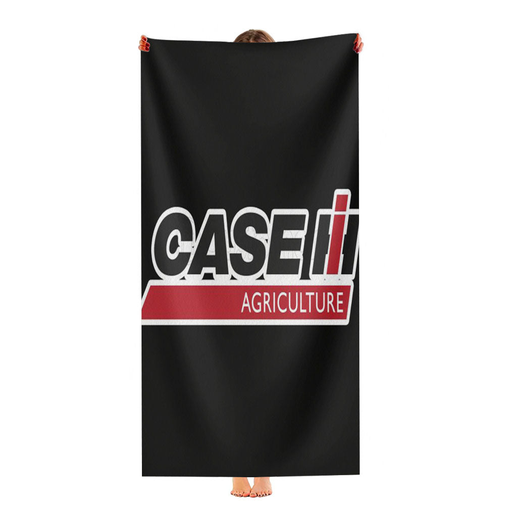 Case Ih Tractor Diesel Logo Ultra-Soft Luxury Bathroom Towels