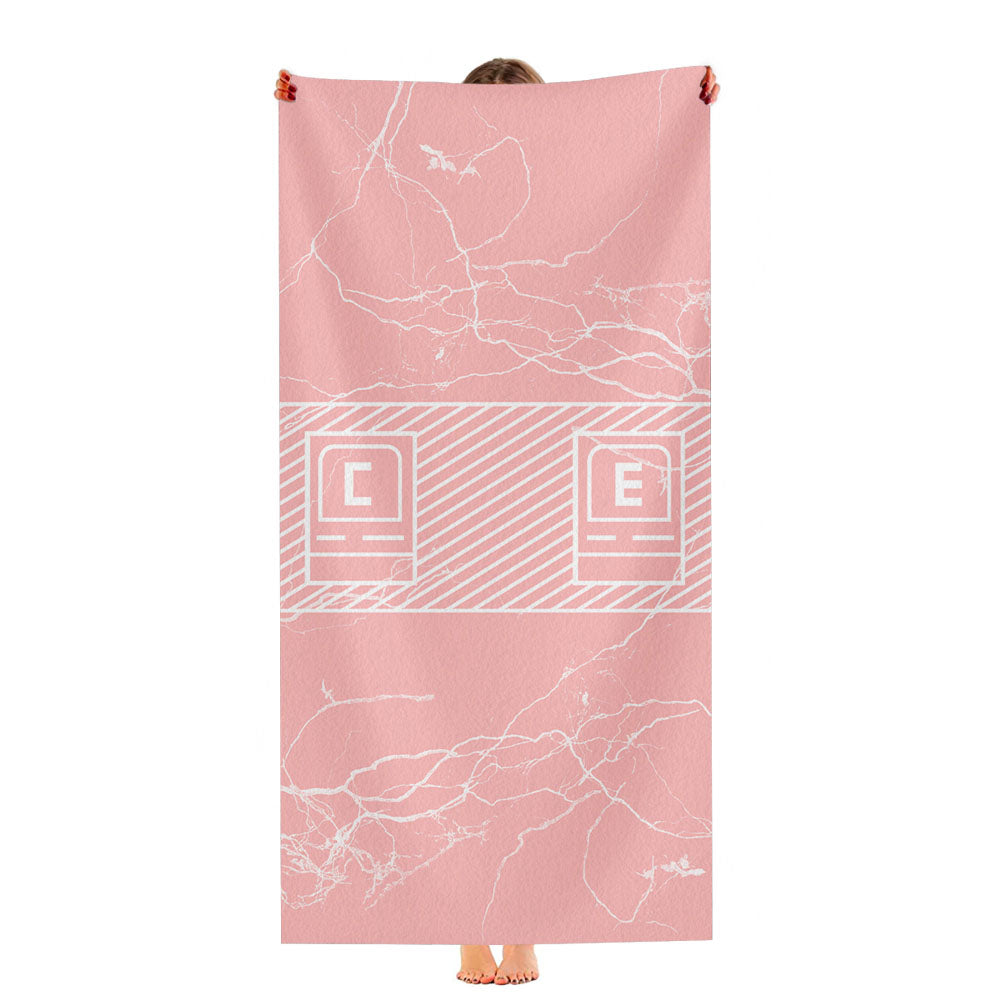 Cav Empt Pattern Ultra-Soft Luxury Bathroom Towels