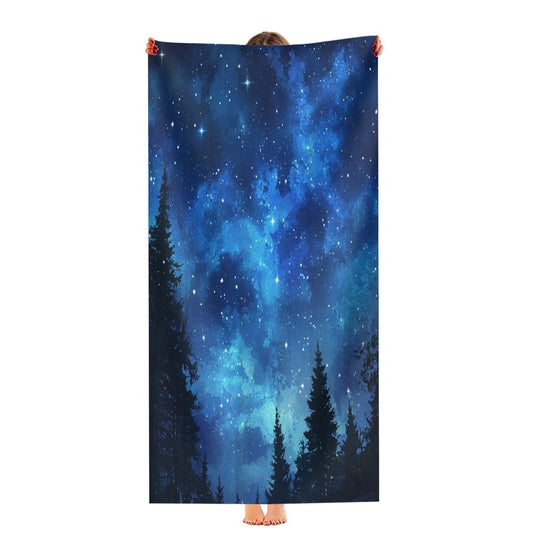 Celestial Night Sky Ultra-Soft Luxury Bathroom Towels