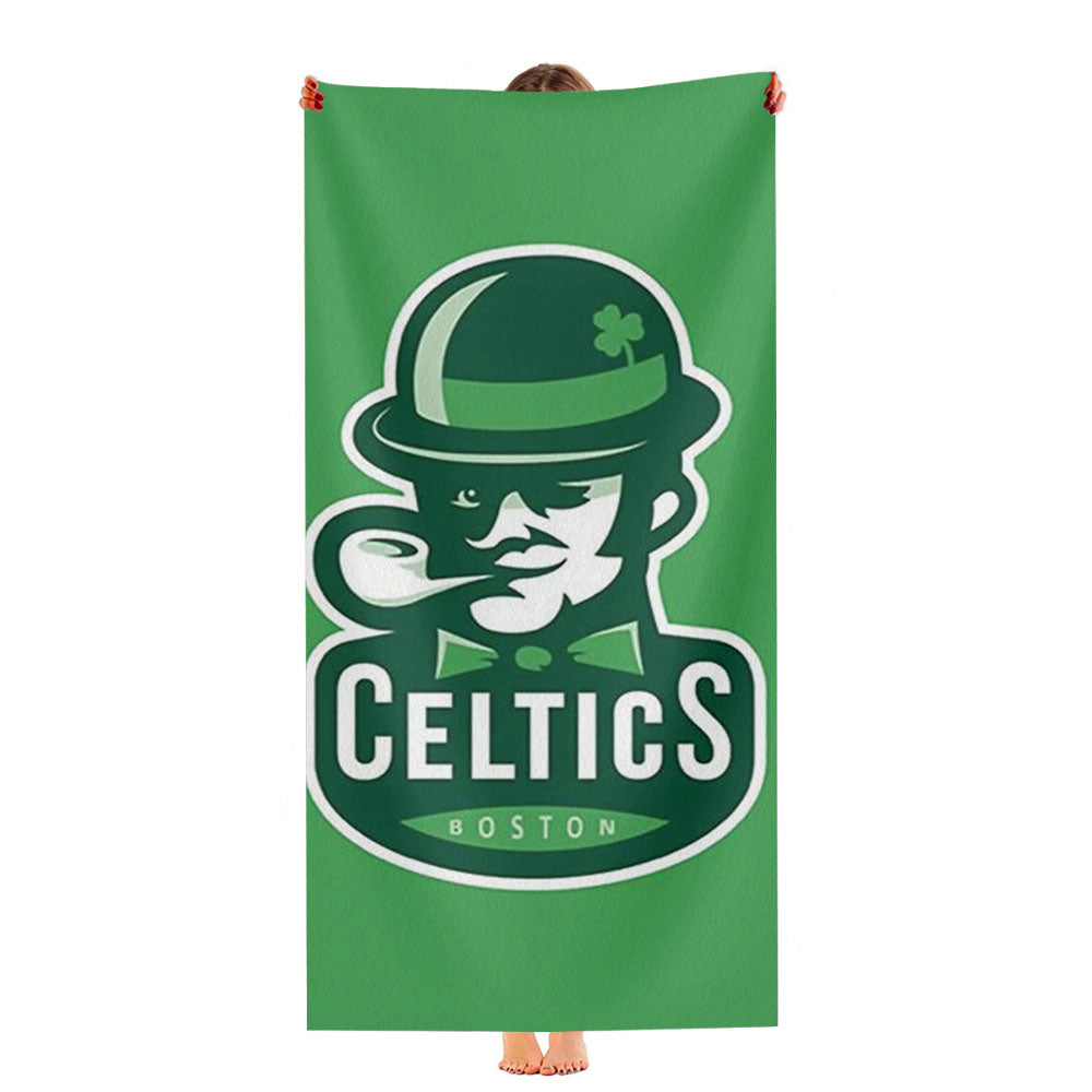 Celtics Boston Icon Ultra-Soft Luxury Bathroom Towels