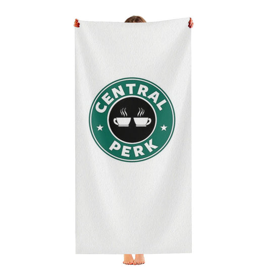 Central Perk - Coffee Logo Ultra-Soft Luxury Bathroom Towels