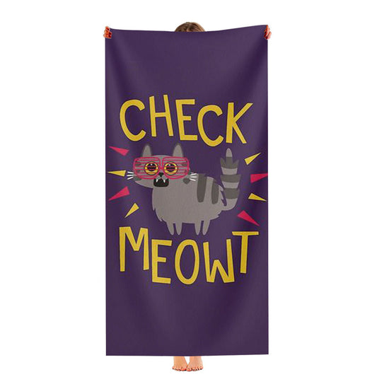 Check Meowt Ultra-Soft Luxury Bathroom Towels
