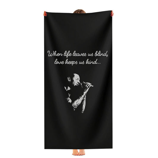 Chester Bennington Quotes Ultra-Soft Luxury Bathroom Towels