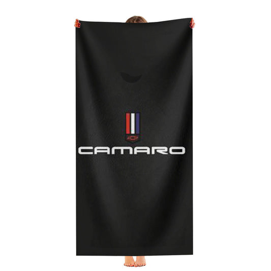 Chevrolet Camaro Logo Ultra-Soft Luxury Bathroom Towels