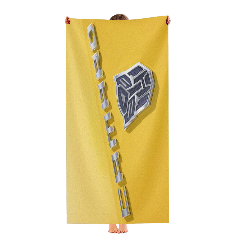 Chevrolet Camaro Transformers Ultra-Soft Luxury Bathroom Towels