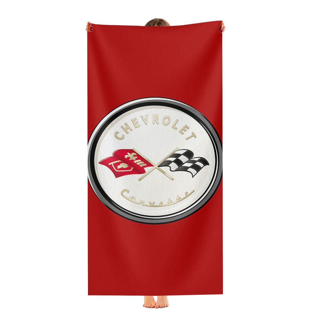 Chevrolet Corvette Ultra-Soft Luxury Bathroom Towels