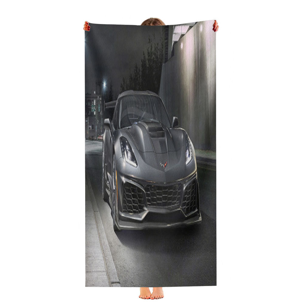 Chevrolet Corvette Zr1 Ultra-Soft Luxury Bathroom Towels