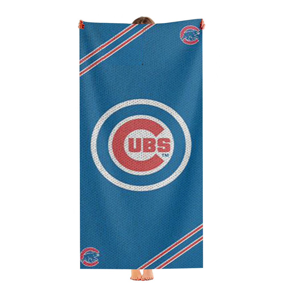 Chicago Cubs Logo Ultra-Soft Luxury Bathroom Towels