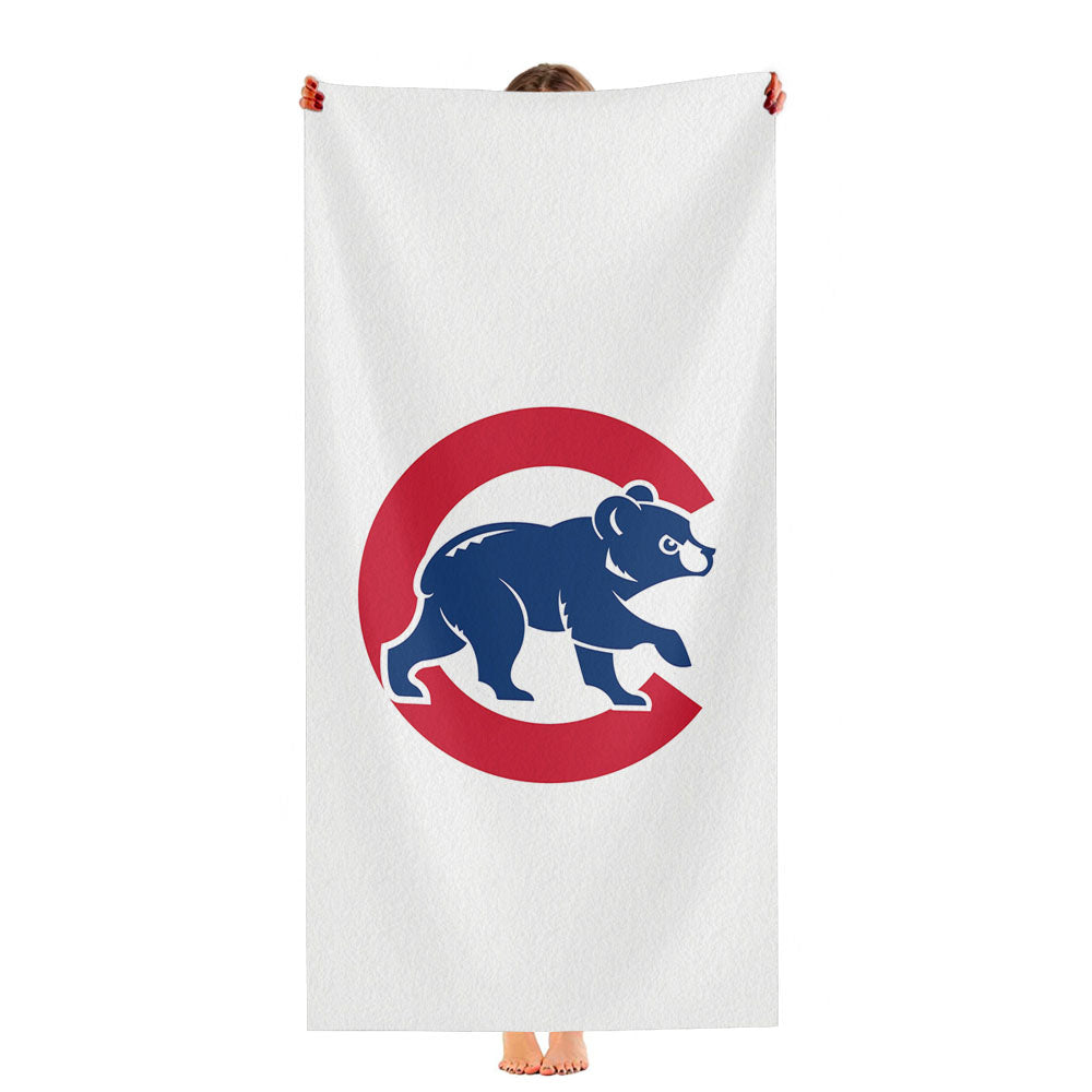 Chicago Cubs New Logo Ultra-Soft Luxury Bathroom Towels