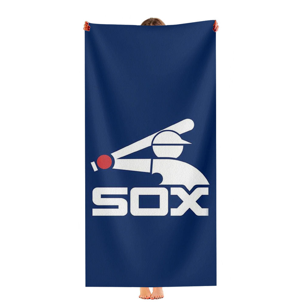Chicago White Sox Rz 2 Ultra-Soft Luxury Bathroom Towels