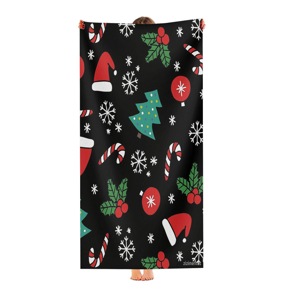 Christmas Ultra-Soft Luxury Bathroom Towels