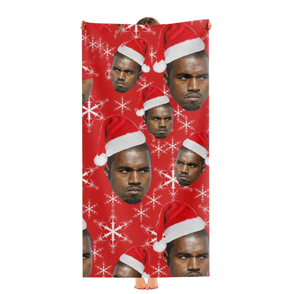 Christmas Kanye Ultra-Soft Luxury Bathroom Towels