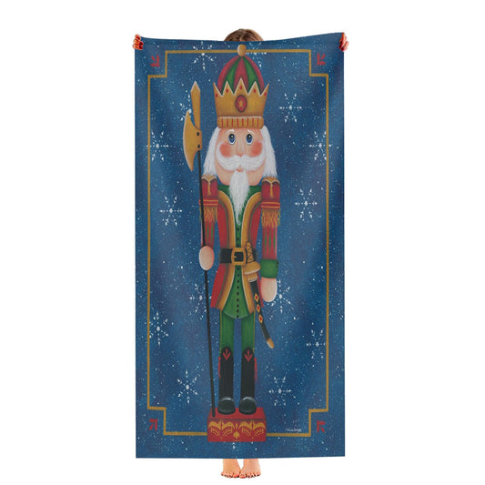 Christmas Nutcracker Ultra-Soft Luxury Bathroom Towels