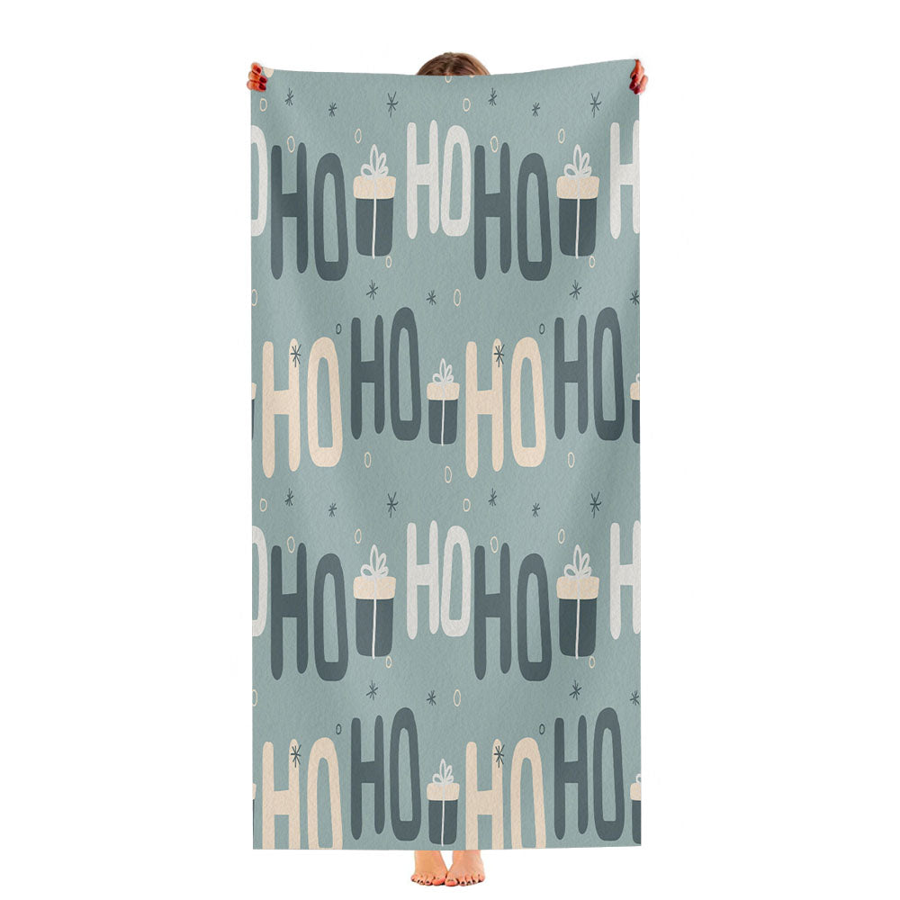Christmas Patterns Set 01 Ultra-Soft Luxury Bathroom Towels