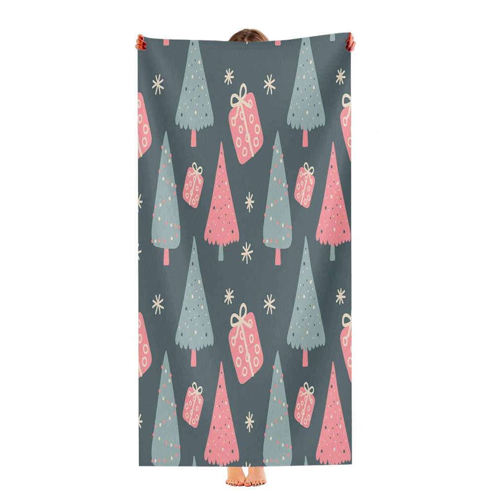 Christmas Patterns Set 03 Ultra-Soft Luxury Bathroom Towels