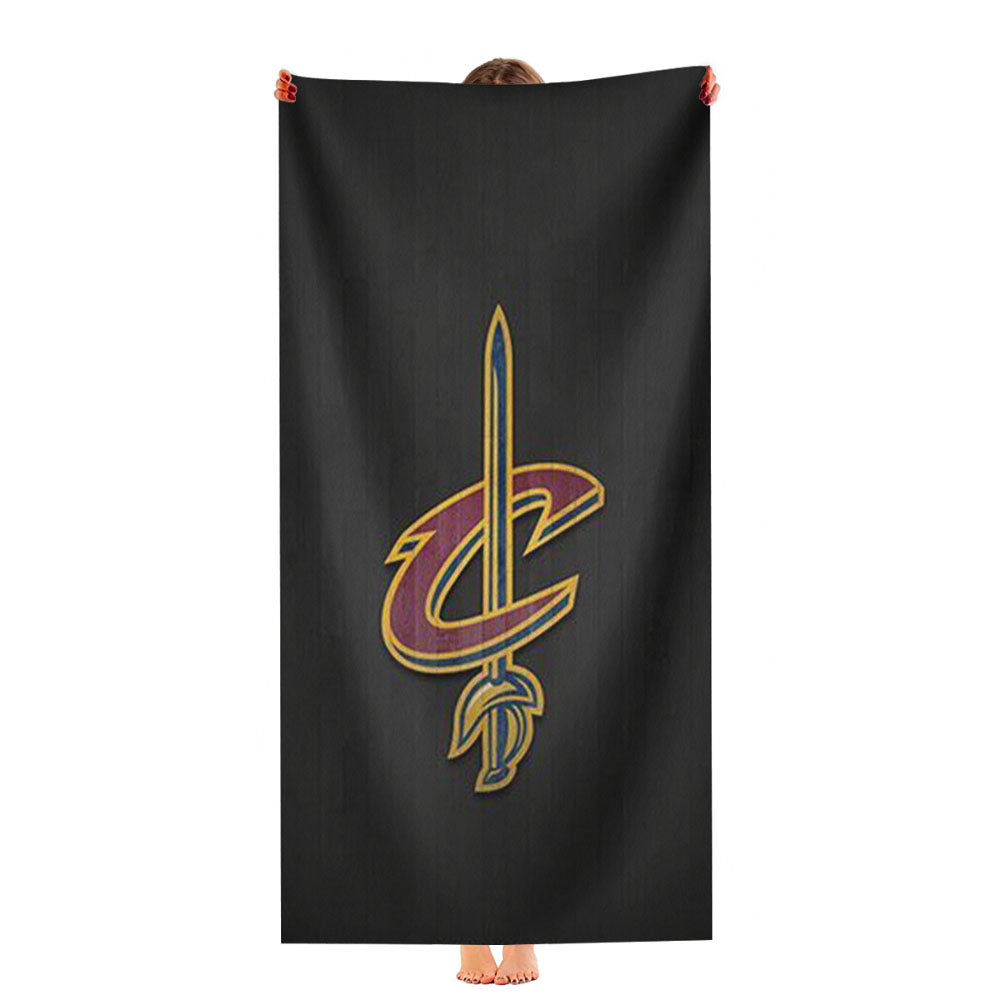 Cleveland Cavaliers Emblem Ultra-Soft Luxury Bathroom Towels