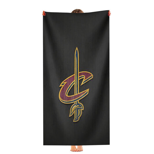 Cleveland Cavaliers Emblem Ultra-Soft Luxury Bathroom Towels