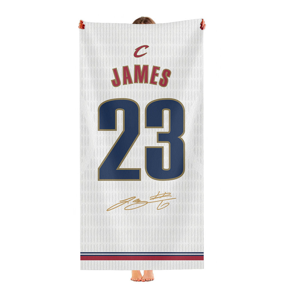 Cleveland Cavaliers James White Ultra-Soft Luxury Bathroom Towels
