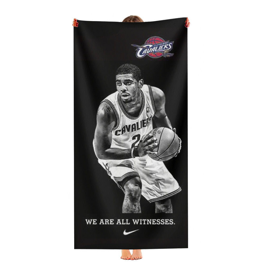 Cleveland Cavaliers Kyrie Irving Ultra-Soft Luxury Bathroom Towels