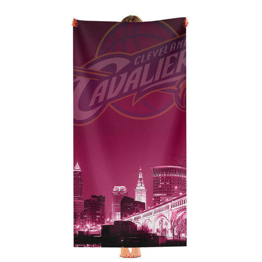 Cleveland Cavaliers Night City Ultra-Soft Luxury Bathroom Towels